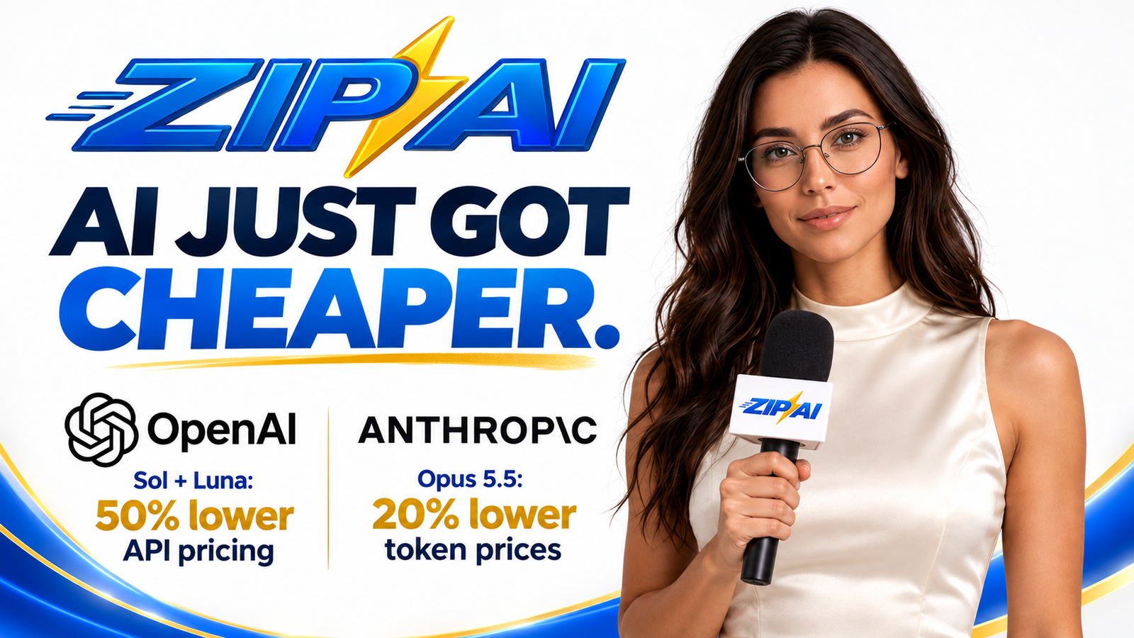 Radio reports on OpenAI and Anthropic AI price cuts
